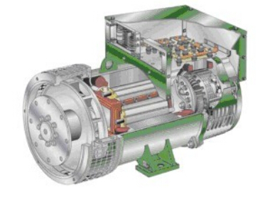 高港发电机内部结构图 高港发电机内部结构图